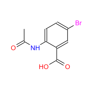 38985-79-4；2-乙酰氨基-5-溴-苯甲酸