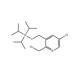 Pyridine, 5-chloro-2-(chloromethyl)-3-[[[tris(1-methylethyl)silyl]oxy]methyl]-