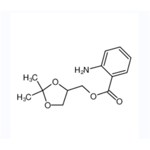 (2,2-二甲基-1,3-二氧戊环-4-基)甲基邻氨基苯甲酸酯,(2,2-dimethyl-1,3-dioxolan-4-yl)methyl anthranilate