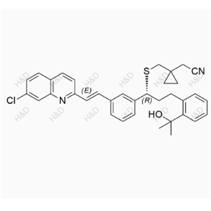 孟鲁司特腈杂质,Montelukast Cyclopropaneacetonitrile Impurity