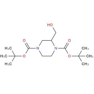 2-(羟甲基)-1,4-哌嗪二羧酸二叔丁酯