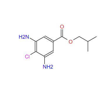 4-氯-3,5-二氨基苯甲酸異丁酯,Isobutyl3,5-diamino-4-chlorobenzoate