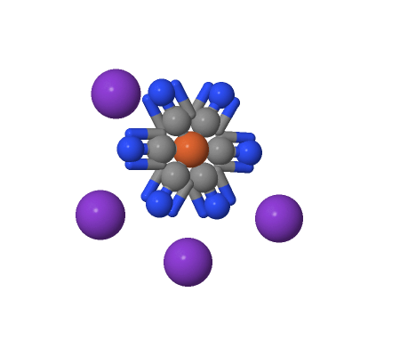 亚铁氰化钾,Tetrapotassium hexacyanoferrate trihydrate