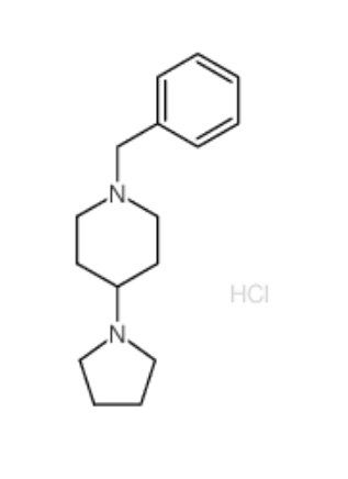 Piperidine,1-(phenylmethyl)-4-(1-pyrrolidinyl)-, hydrochloride (1:2),Piperidine,1-(phenylmethyl)-4-(1-pyrrolidinyl)-, hydrochloride (1:2)