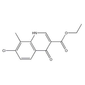 ethyl 7-chloro-1-cyclopropyl-8-methyl-4-oxo-quinoline-3-carboxylate,ethyl 7-chloro-1-cyclopropyl-8-methyl-4-oxo-quinoline-3-carboxylate