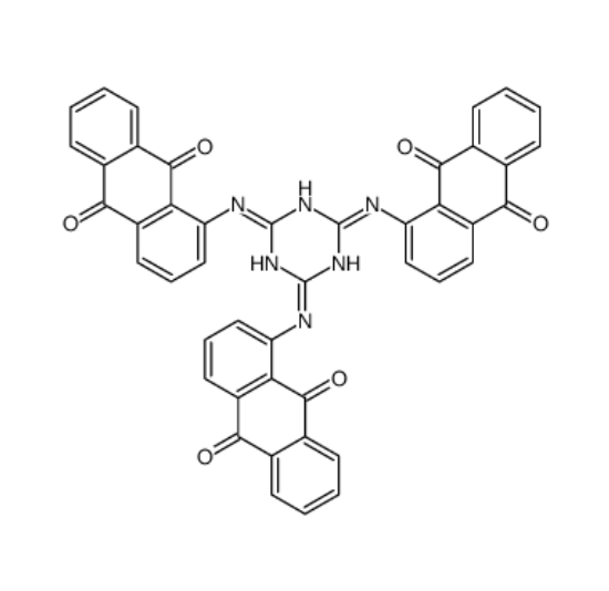 1,1',1''-(1,3,5-triazine-2,4,6-triyltriimino)trisanthraquinone,1,1',1''-(1,3,5-triazine-2,4,6-triyltriimino)trisanthraquinone