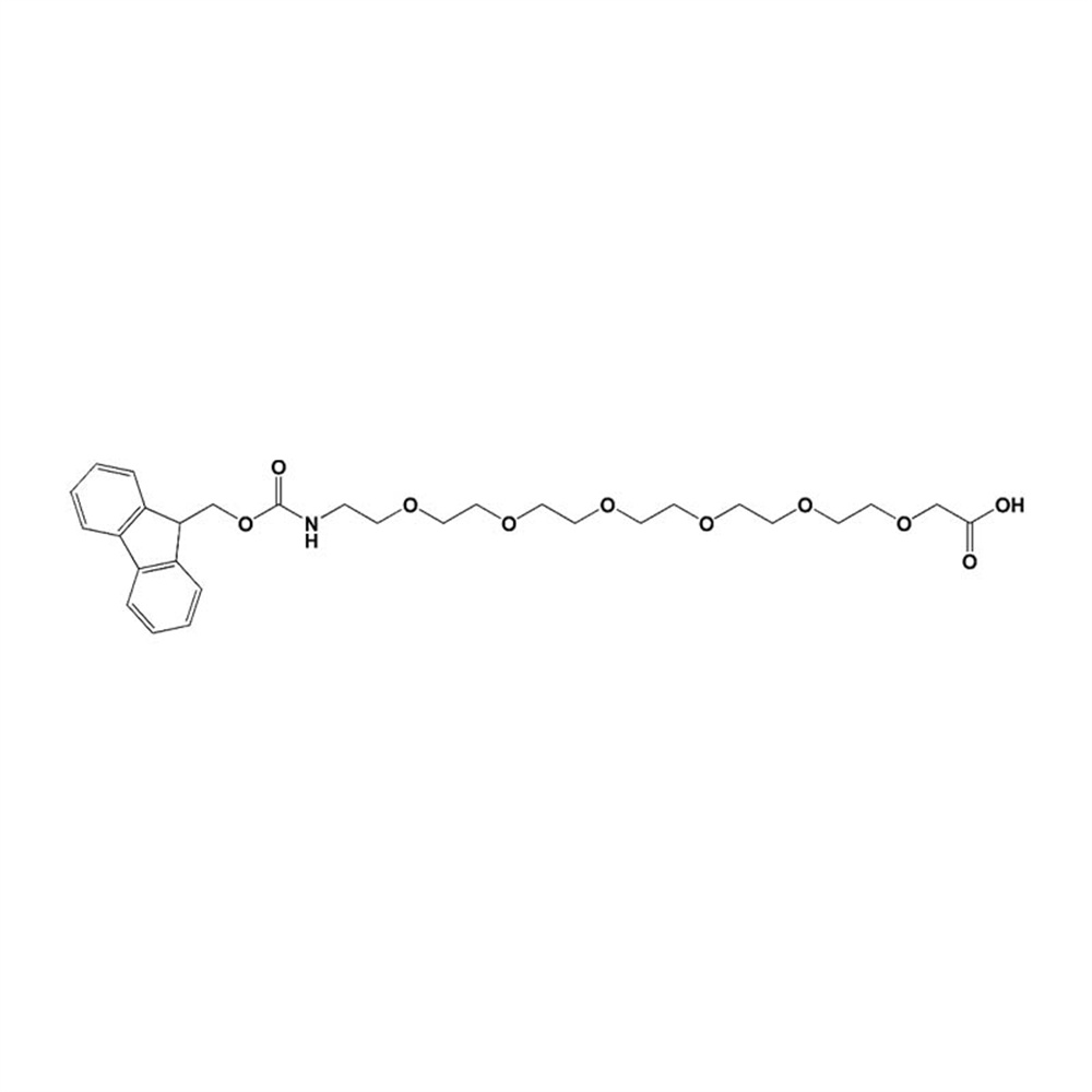 芴甲氧羰基-PEG6-乙酸,Fmoc-NH-PEG6-CH2COOH