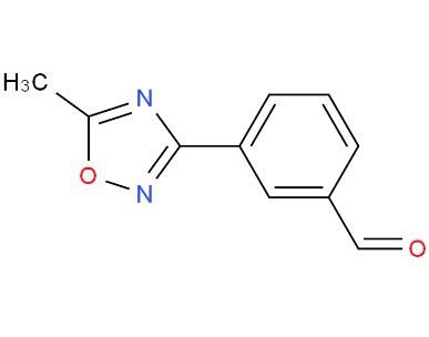 3-(5-甲基-1,2,4-噁二唑-3-基)苯甲醛,3-(5-methyl-1,2,4-oxadiazol-3-yl)benzaldehyde