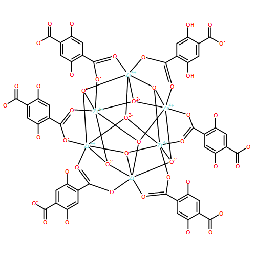 UIO-66-(OH)2金属有机骨架,UIO-66-(OH)2