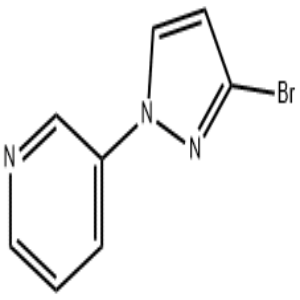 3-溴-1-(吡啶-3-基)吡唑,3-(3-bromopyrazol-1-yl)pyridine