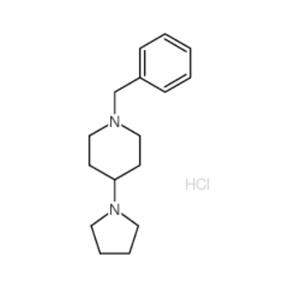 Piperidine,1-(phenylmethyl)-4-(1-pyrrolidinyl)-, hydrochloride (1:2)