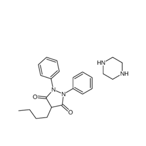 4-butyl-1,2-diphenylpyrazolidine-3,5-dione,piperazine