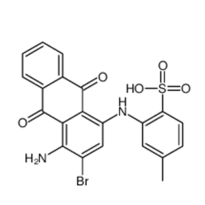 4-[(4-amino-3-bromo-9,10-dihydro-9,10-dioxo-1-anthryl)amino]toluene-3-sulphonic acid