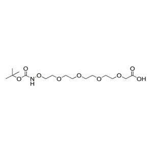 叔丁氧羰基-氨氧基-PEG4-乙酸