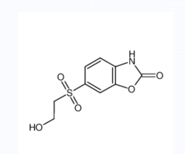 6-(2-羟乙基砜基)苯并恶唑酮,6-(2-hydroxyethylsulfonyl)-3H-1,3-benzoxazol-2-one