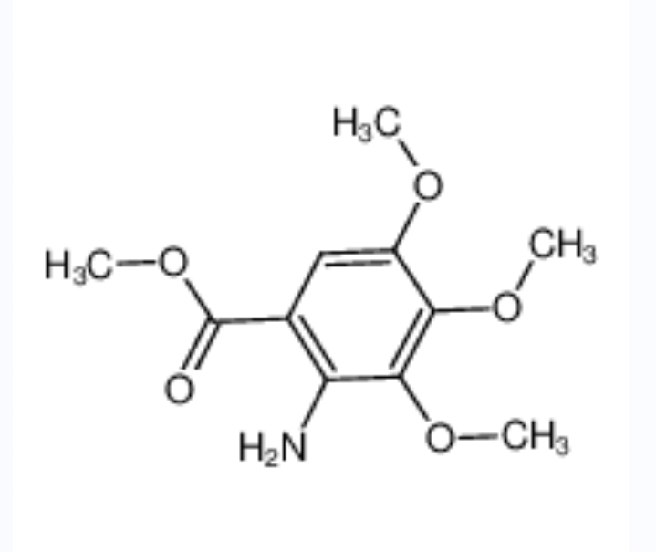 3,4,5-三甲氧基氨基苯甲酸甲酯,Methyl 2-amino-3,4,5-trimethoxybenzoate