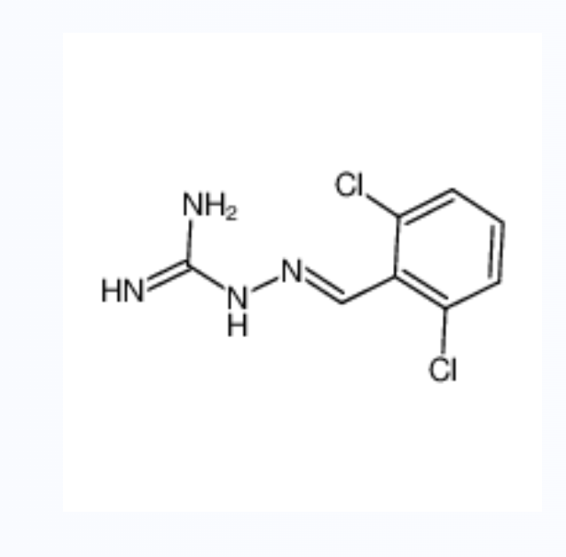 胍那芐,2-[(E)-(2,6-dichlorophenyl)methylideneamino]guanidine