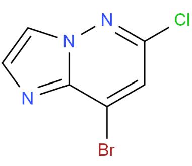 8-溴-6-氯咪唑并【1.2-b】噠嗪,8-Bromo-6-chloroimidazo[1,2-b]pyridazine