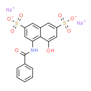 disodium 4-(benzoylamino)-5-hydroxynaphthalene-2,7-disulphonate	