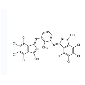 颜料黄109,4,5,6,7-tetrachloro-3-[2-methyl-3-[(4,5,6,7-tetrachloro-3-oxoisoindol-1-yl)amino]anilino]isoindol-1-one
