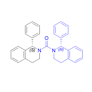 索利那新杂质04,[(1R)-1-phenyl-3,4-dihydroisoquinolin-2(1H)-yl][(1S)-1- phenyl-3,4-dihydroisoquinolin-2(1H)-yl]methanone