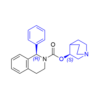 索利那新杂质06,(3S)-1-azabicyclo[2.2.2]octan-3-yl (1R)-1-phenyl-3,4- dihydroisoquinoline-2(1H)-carboxylate