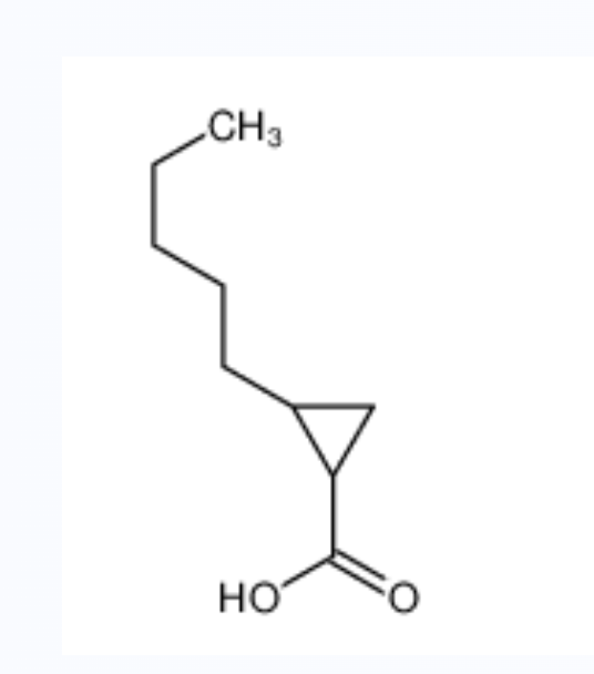 2-Pentylcyclopropanecarboxylic acid,2-Pentylcyclopropanecarboxylic acid