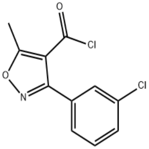 3-(3-氯苯基)-5-甲基异恶唑-4-甲酰氯,4-Isoxazolecarbonyl chloride, 3-(3-chlorophenyl)-5-methyl-