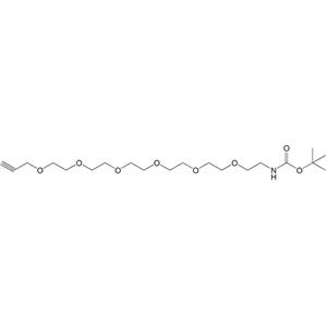 叔丁氧羰基-PEG6-丙炔,t-Boc-N-Amido-PEG6-propargyl