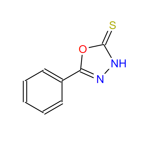 5-苯基-1,3,4-恶二唑-2-硫醇,5-(4-METHYLPHENYL)-1,3,4-OXADIAZOLE-2-THIOL