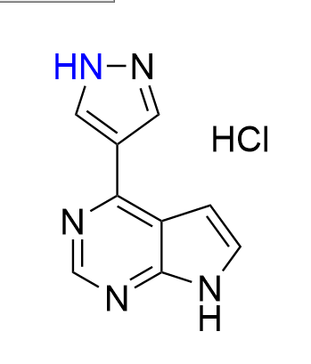 巴瑞克替尼杂质 03,4-(1H-pyrazol-4-yl)-7H-pyrrolo[2,3-d]pyrimidine hydrochloride