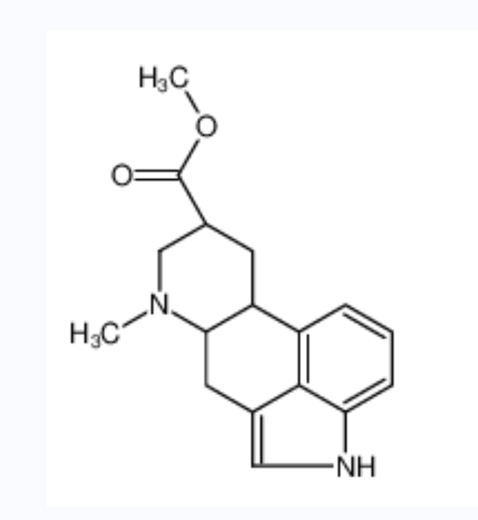 (8alpha)-6-甲基-麦角灵-8-羧酸甲酯,methyl (6aR,9S)-7-methyl-6,6a,8,9,10,10a-hexahydro-4H-indolo[4,3-fg]quinoline-9-carboxylate