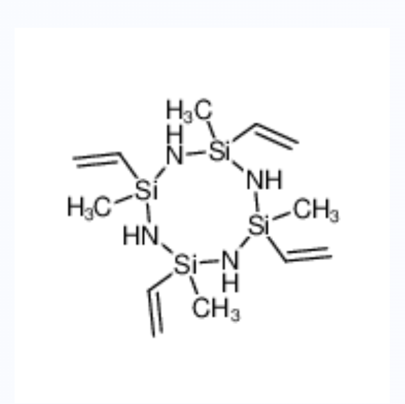 1,3,5,7-四甲基-1,3,5,7-四乙烯基环四硅氮烷,2,4,6,8-tetrakis(ethenyl)-2,4,6,8-tetramethyl-1,3,5,7,2,4,6,8-tetrazatetrasilocane