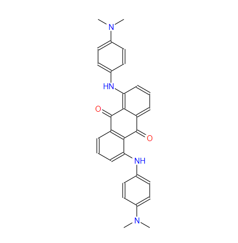 1,5-bis[[4-(dimethylamino)phenyl]amino]anthraquinone