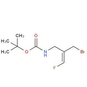 E)-叔丁基-(2-(溴甲基)-3-氟烯丙基氨基甲酯,(E)-tert-butyl 2-(bromomethyl)-3-fluoroallylcarbamate