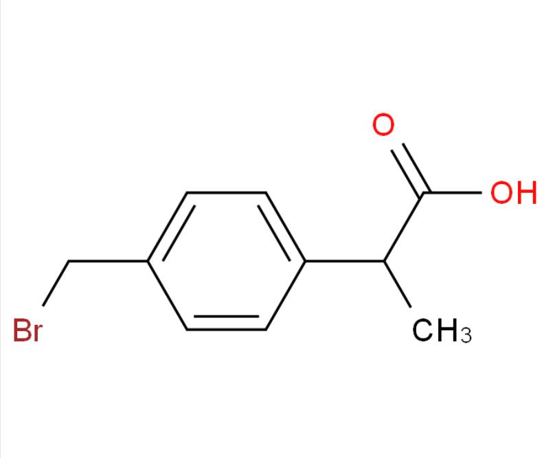 2-(4-溴甲基苯基)丙酸,2-(4-BroMoMethyl)phenylpropionic acid