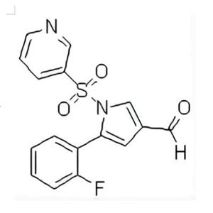 5-(2-氟苯基)-1-[(吡啶-3-基)磺?；鵠-1H-吡咯-3-甲醛,5-(2-Fluorophenyl)-1-[(pyridin-3-yl)sulfonyl]-1H-pyrrole-3-carboxaldehyde