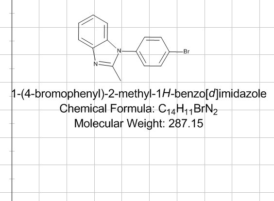 1-（4-溴苯基）-2-甲基-1H-苯并[d]咪唑,1-(4-bromophenyl)-2-methyl-1H-benzo[d]imidazole