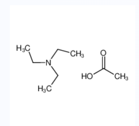 三乙基乙酸铵缓冲液,acetic acid,N,N-diethylethanamine