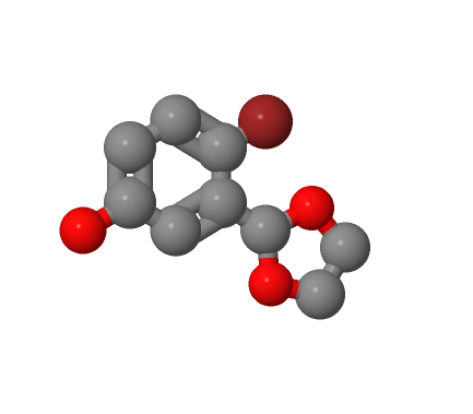 4-溴-3-(1,3-二氧杂环戊烷-2-基)苯酚,4-bromo-3-(1,3-dioxolan-2-yl)phenol