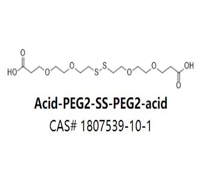 Acid-PEG2-SS-PEG2-acid,Acid-PEG2-SS-PEG2-acid