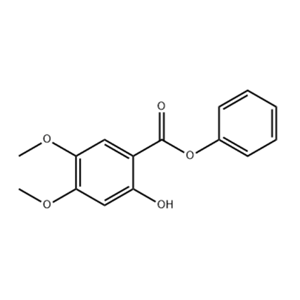 2-羟基-4,5-二甲氧基苯甲酸苯酯