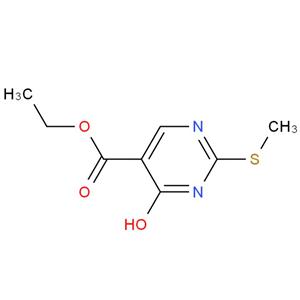 4-羟基-2-甲硫基嘧啶-5-甲酸乙酯