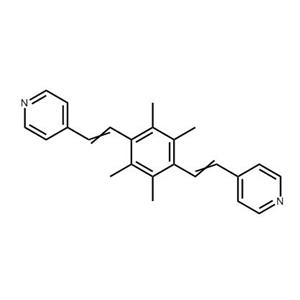 4,4'-((2,3,5,6--四甲基-1,4-苯)双(乙烯-2,1-二基)二吡啶