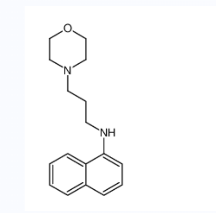 4-[3-(1-萘基氨基)丙基]嗎啉,N-(3-morpholin-4-ylpropyl)naphthalen-1-amine