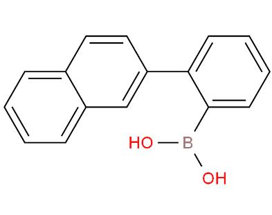 2-(2-萘基)苯基]硼酸,2-(naphthalen-2-yl)phenylboronic acid