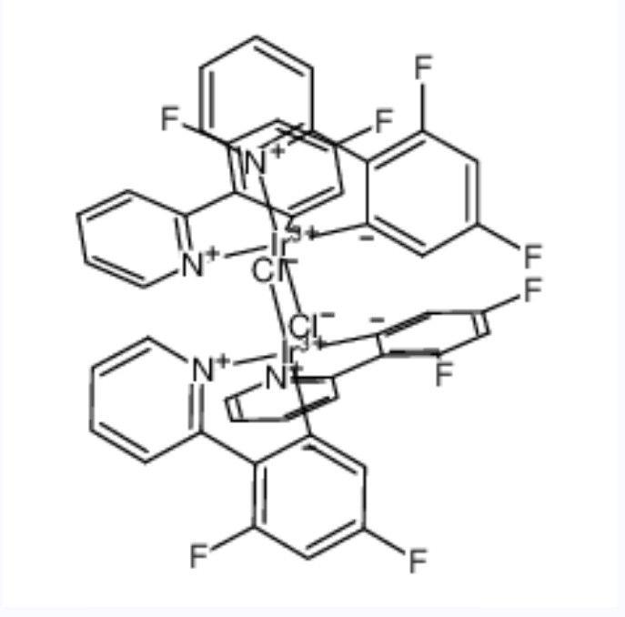 四(2,4-二氟苯基吡啶-C2,N’)(mu-二氯)二铱(III),[Ir2(2-(2,4-difluorophenyl)pyridine)4Cl2]