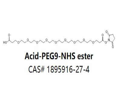 Acid-PEG9-NHS ester,Acid-PEG9-NHS ester