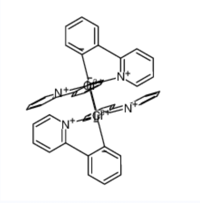 二-μ-氯四[2-（2-吡啶基-kN）苯基-kC]二銥（III）,Di-mu-chlorotetrakis[2-(2-pyridinyl-kN)phenyl-kC]diiridium(III)