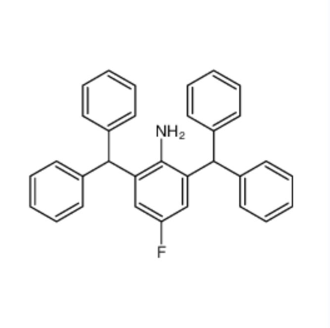 2,6-双(二苯甲基)-4-氟苯胺,2,6-bis(diphenylmethyl)-4-fluoroaniline